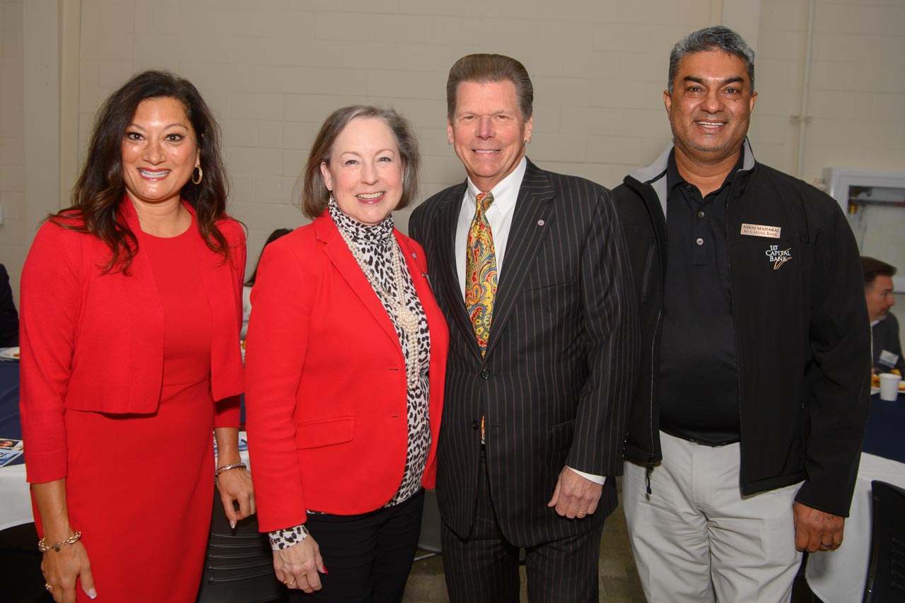 Four Breakfast attendees