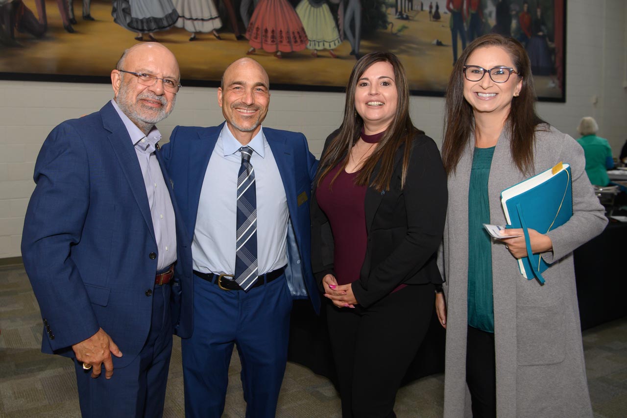 Four Breakfast attendees