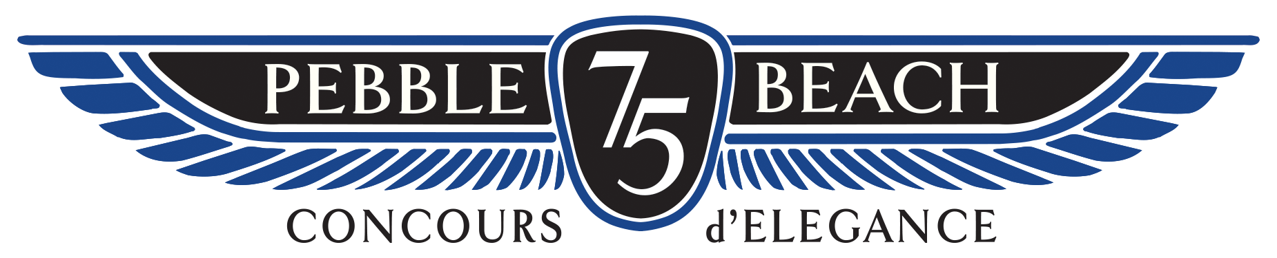 Logo-Pebble Beach Concours d'Elegance 75th Anniversary