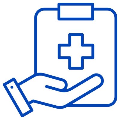 Medical clip board and supporting hand